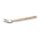 Heizk&ouml;rperpinsel, Eckenpinsel 25mm UniStar FSC - Holzstiel, 1 fache St&auml;rke